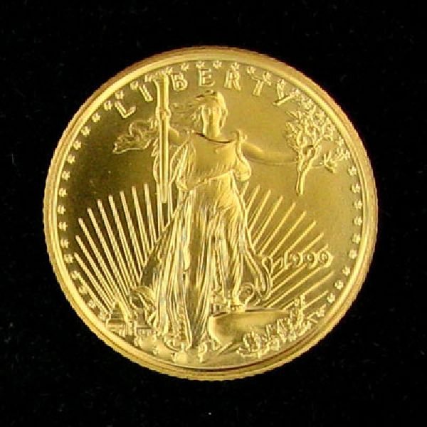 1999 1/10 Eagle Gold Coin - Investment