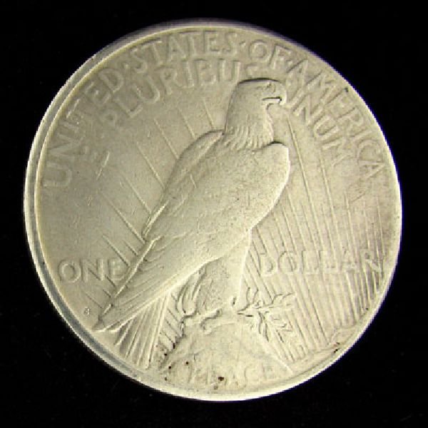 1923-S Peace Dollar Coin - Investment - 2