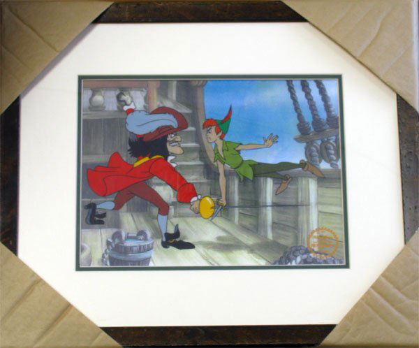 Limited Edition Walt Disney Peter Pan Serigraph: Limited Edition Walt Disney Peter Pan Serigraph - Thank you for viewing this Item. We hope that you are successful in your bidding. For over 30 years we have given the best possible customer service t