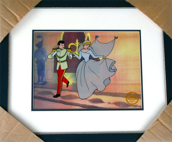 Limited Edition Walt Disney Cinderella Serigraph: Limited Edition Walt Disney Cinderella Serigraph - Thank you for viewing this Item. We hope that you are successful in your bidding. For over 30 years we have given the best possible customer service