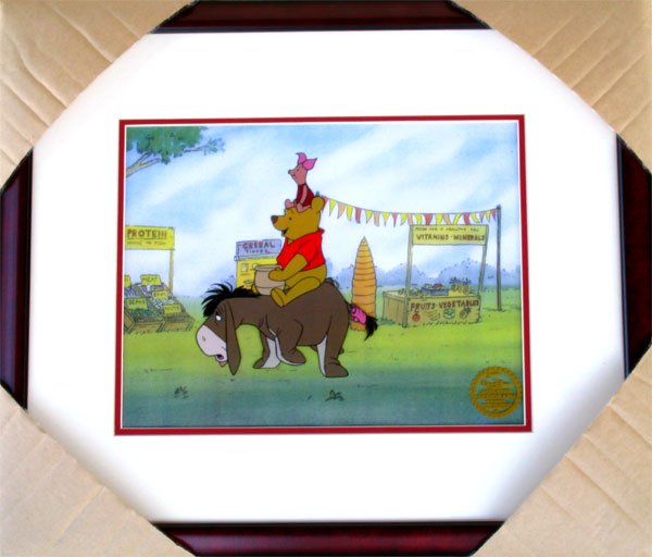 Limited Edition Walt Disney Winnie The Pooh Serigraph: Limited Edition Walt Disney Winnie The Pooh Serigraph - Thank you for viewing this Item. We hope that you are successful in your bidding. For over 30 years we have given the best possible customer ser