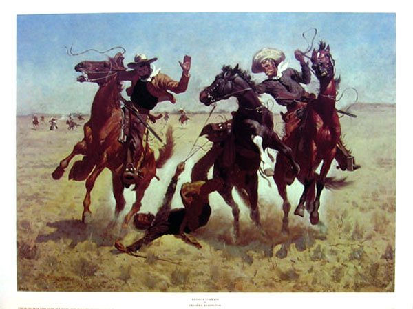 FREDERIC REMINGTON Aiding a Comrade, Print: Aiding a Comrade, 22'' x 16'' - Thank you for viewing this Item. We hope that you are successful in your bidding. For over 30 years we have given the best possible customer service to our 1000's of re