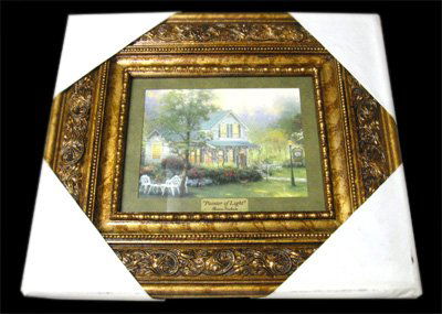 THOMAS KINKADE Museum Framed Calendar Print: Museum Framed Calendar Print - Thank you for viewing this Item. We hope that you are successful in your bidding. For over 30 years we have given the best possible customer service to our 1000's of rep