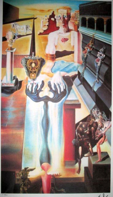 SALVADOR DALI Invisible Man Print, Limited Edition: SALVADOR DALI: Invisible Man Print - Thank you for viewing this Item. We hope that you are successful in your bidding. For over 30 years we have given the best possible customer service to our 1000's