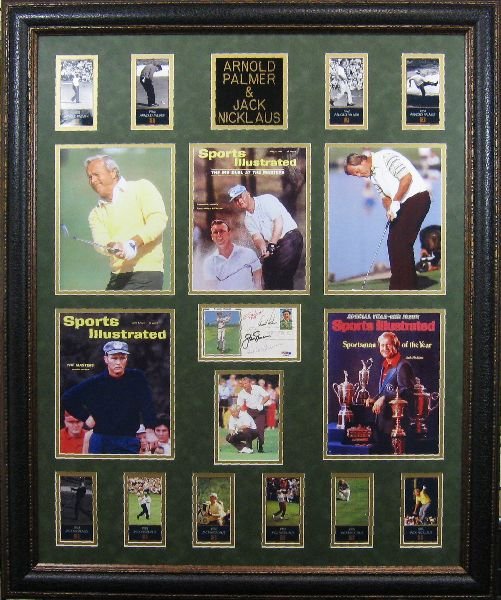 Arnold Palmer & Jack Nicklaus - Authentic Signatures: Arnold Palmer and Jack Nicklaus Cache - Authentic Signatures - Thank you for viewing this Item. We hope that you are successful in your bidding. For over 30 years we have given the best possible custo