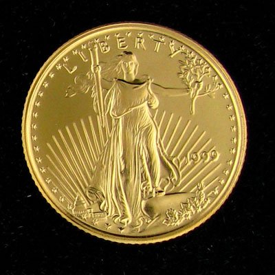 1999 1/10 Eagle Gold Coin - Investment