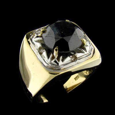 APP: $20k 14kt. Gold, 7.60CT Rare Black Diamond Ring: 14 kt. Gold, 7.60CT Rare Black Diamond and Diamond Ring - Thank you for viewing this Item. We hope that you are successful in your bidding. For over 30 years we have given the best possible customer s