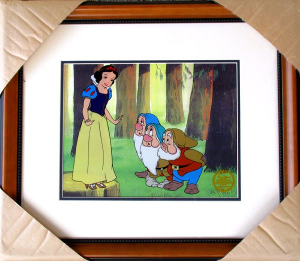 Limited Edition Walt Disney Snow White Serigraph: Limited Edition Walt Disney Snow White Serigraph - Thank you for viewing this Item. We hope that you are successful in your bidding. For over 30 years we have given the best possible customer service