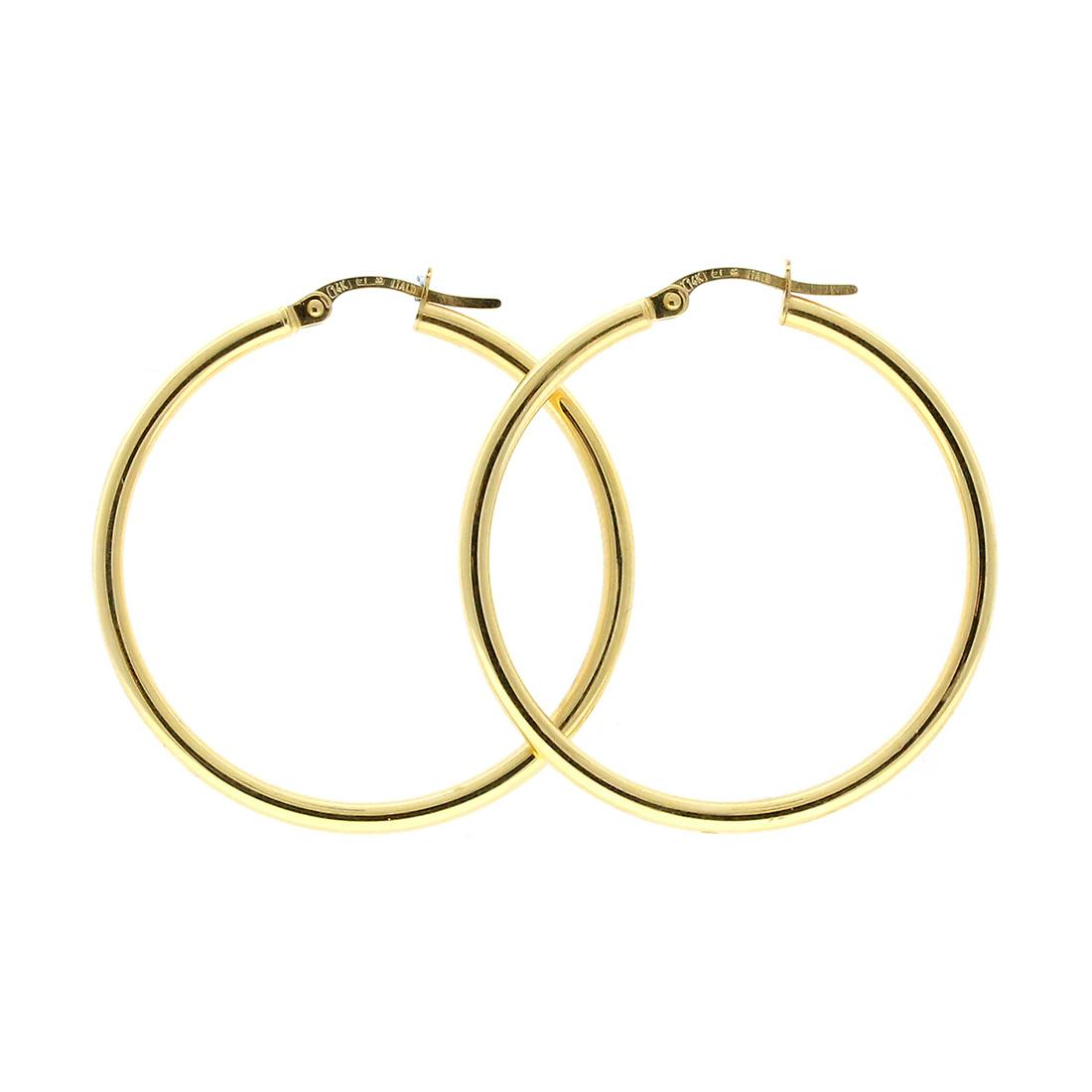 14KT. Gold Hoop Earrings: Gov. File: H-58844 14KT. Gold Hoop Earrings Asset Type: 14KT. Earrings Shipping: $19.95