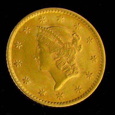 1853 $1 U.S. Liberty Head Gold Coin - Investment: 1853 $1 U.S. Liberty Head Gold Coin - Thank you for viewing this Item. We hope that you are successful in your bidding. For over 30 years we have given the best possible customer service to our 1000's