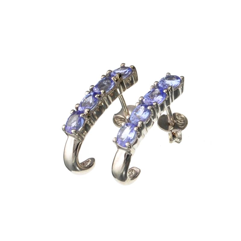 APP: 1.2k Fine Jewelry 1.35CT Oval Cut Tanzanite And: Gov. File: H-20507 Fine Jewelry 1.35CT Oval Cut Tanzanite And Sterling Silver Earrings Retail Replacement Value: $1.2K Asset Type: Sterling Silver Earrings Shipping: $19.95