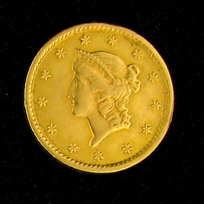 1853 $1 U.S. Liberty Head Gold Coin - Investment: 1853 $1 U.S. Liberty Head Gold Coin - Thank you for viewing this Item. We hope that you are successful in your bidding. For over 30 years we have given the best possible customer service to our 1000's