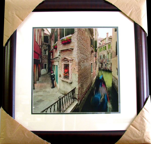 MICHAEL SEEWALD Motorcycle man visits Venice: Motorcycle man visits Venice Museum Print - Thank you for viewing this Item. We hope that you are successful in your bidding. For over 30 years we have given the best possible customer service to our 