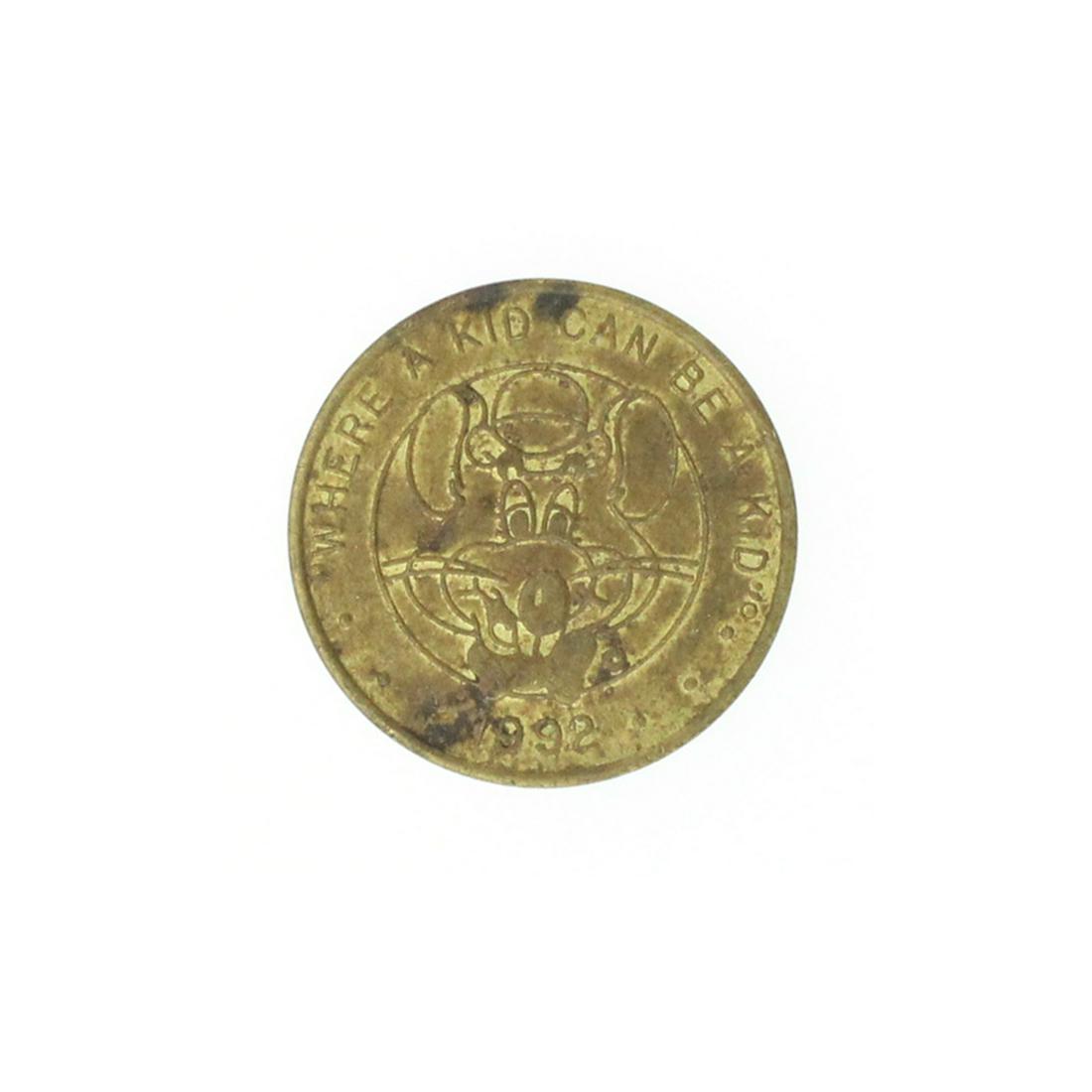 1992 Chuck E. Cheese Token: Gov. File: C-65600 1992 Chuck E. Cheese Token Asset Type: Coin Shipping: $9.95