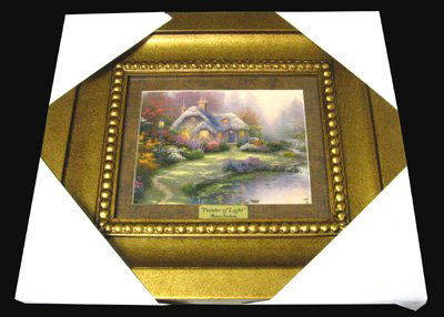 THOMAS KINKADE - Painter of Light - Framed Print: Museum Framed Calendar Print - Thank you for viewing this Item. We hope that you are successful in your bidding. For over 30 years we have given the best possible customer service to our 1000's of rep