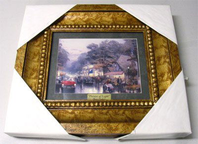 THOMAS KINKADE - Painter of Light - Framed Print: Museum Framed Calendar Print - Thank you for viewing this Item. We hope that you are successful in your bidding. For over 30 years we have given the best possible customer service to our 1000's of rep