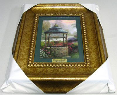 THOMAS KINKADE - Painter of Light - Framed Print: Thomas Kinkade, Museum Framed Calendar Print - Thank you for viewing this Item. We hope that you are successful in your bidding. For over 30 years we have given the best possible customer service to o