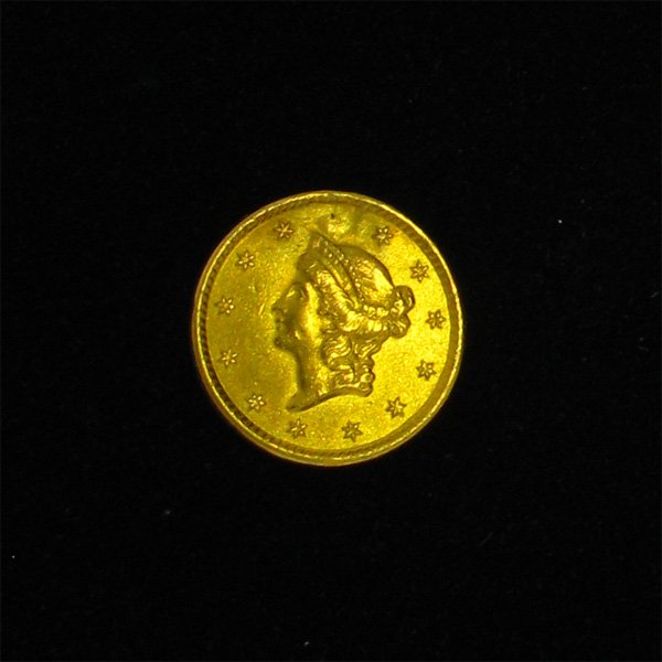 1853 $1 U.S. Liberty Head Gold Coin - Investment: 1853 $1 U.S. Liberty Head Gold Coin - Thank you for viewing this Item. We hope that you are successful in your bidding. For over 30 years we have given the best possible customer service to our 1000's