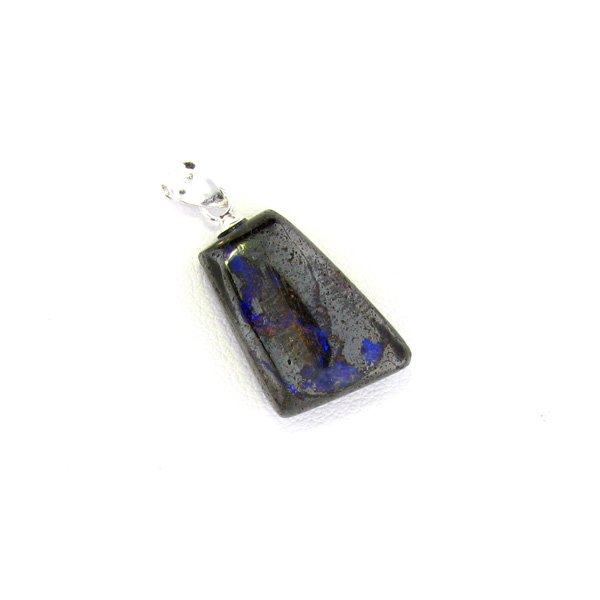 Boulder Opal & Sterling Silver Pendant: Boulder Opal and Sterling Silver Pendant - Thank you for viewing this Item. We hope that you are successful in your bidding. For over 30 years we have given the best possible customer service to our 1