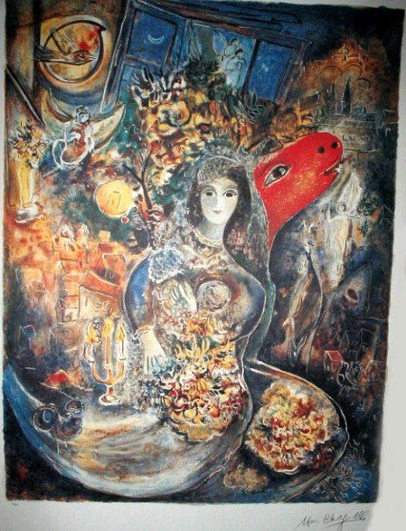 MARC CHAGALL Bella Print, Limited Edition: MARC CHAGALL: Bella Print - Thank you for viewing this Item. We hope that you are successful in your bidding. For over 30 years we have given the best possible customer service to our 1000's of repeat
