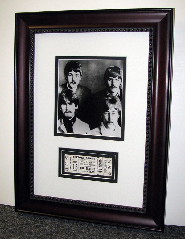 THE BEATLES Authentic August 18, 1965 Concert Ticket: The Beatles, Authentic Aug. 18, 1965 Concert Ticket - Bid with outmost confidence from GAA. We have been in business for over 35 years, and pride ourselves on perfect customer service. For more inform
