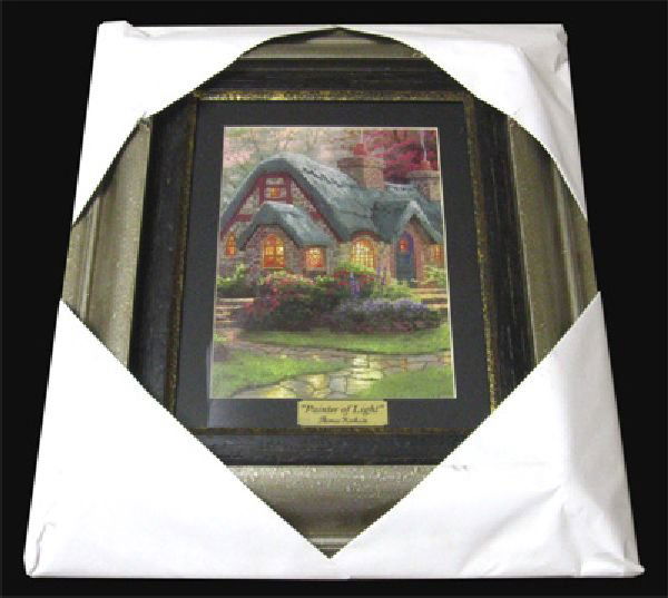 THOMAS KINKADE - Painter of Light - Framed Print: Museum Framed Calendar Print - Bid with outmost confidence from GAA. We have been in business for over 35 years, and pride ourselves on perfect customer service. For more information on this item, ple