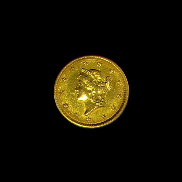 1853 $1 U.S. Liberty Head Gold Coin - Investment: 1853 $1 U.S. Liberty Head Gold Coin - Thank you for viewing this Item. We hope that you are successful in your bidding. For over 30 years we have given the best possible customer service to our 1000's