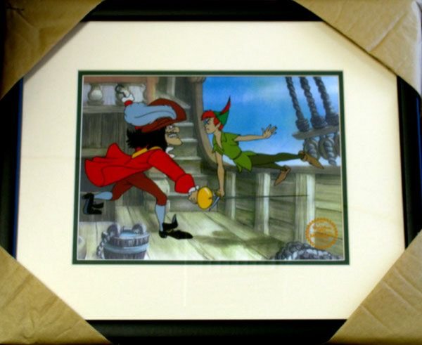Limited Edition Walt Disney Peter Pan Serigraph: Limited Edition Walt Disney Peter Pan Serigraph - Thank you for viewing this Item. We hope that you are successful in your bidding. For over 30 years we have given the best possible customer service t
