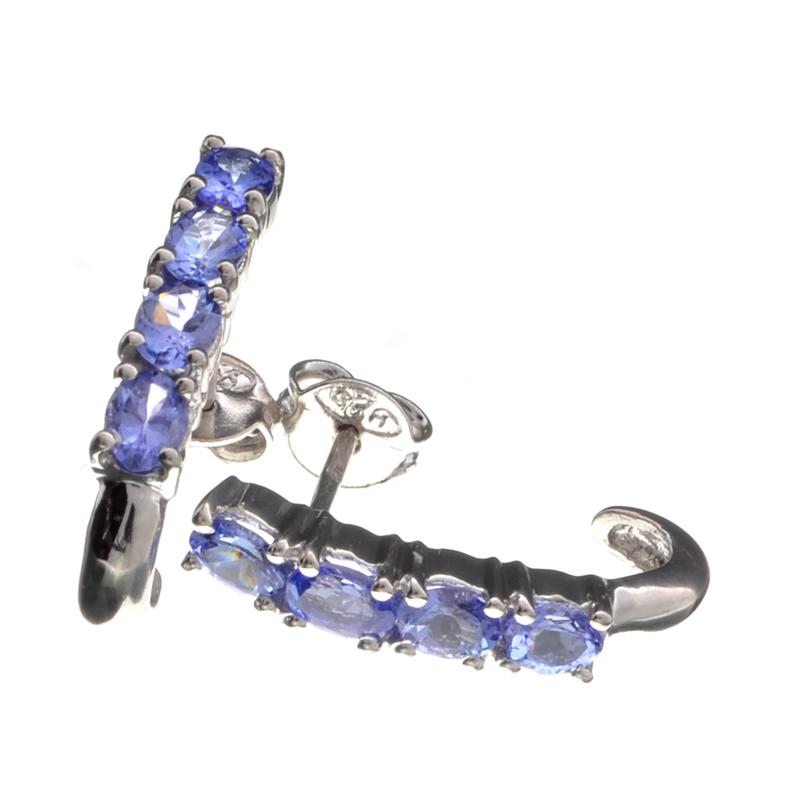 APP: 1k Fine Jewelry 1.03CT Oval Cut Tanzanite And: Gov. File: H-10129 Fine Jewelry 1.03CT Oval Cut Tanzanite And Platinum Over Sterling Silver Earrings Retail Replacement Value: $1.0K Asset Type: Sterling Silver Earrings Shipping: $19.95