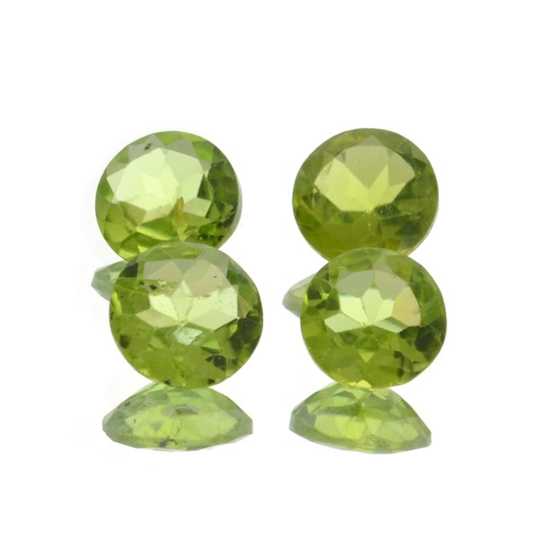 APP: 1.2k 6.12CT Round Cut Green Peridot Parcel: Gov. File: H-08523 6.12CT Round Cut Green Peridot Parcel Retail Replacement Value: $1.2K Asset Type: Peridot Parcel Shipping: $19.95