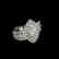 31: APP: 12.9k 14 kt. White Gold, 1.46CT Diamond signed