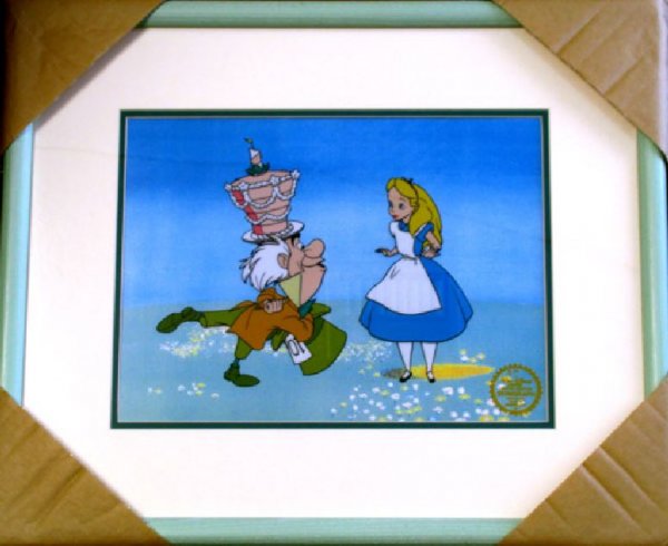 Limited Edition Walt Disney Alice in Wonderland Se: Limited Edition Walt Disney Alice in Wonderland Serigraph - Thank you for viewing this Item. We hope that you are successful in your bidding. For over 30 years we have given the best possible customer