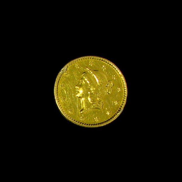 1853 $1 U.S. Liberty Head Gold Coin-Investment Pot: 1853 $1 U.S. Liberty Head Gold Coin - Thank you for viewing this Item. We hope that you are successful in your bidding. For over 30 years we have given the best possible customer service to our 1000's