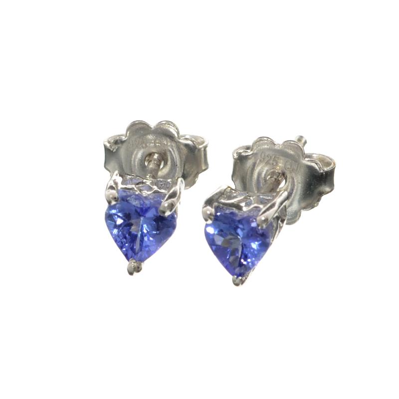 APP: 1k Fine Jewelry 1.20CT Heart Cut Tanzanite And: Gov. File: H-23438 Fine Jewelry 1.20CT Heart Cut Tanzanite And Sterling Silver Earrings Retail Replacement Value: $1.0K Asset Type: Sterling Silver Earrings Shipping: $19.95