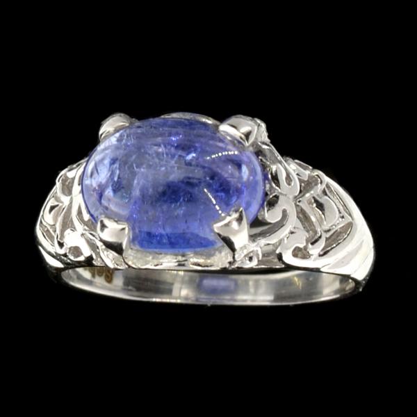 Fine Jewelry Designer Sebastian 4.80CT Oval Cut: Gov. File: K-02710 Fine Jewelry Designer Sebastian 4.80CT Oval Cut Cabochon Tanzanite and Sterling Silver Ring Retail Replacement Value:$1.8K Asset Type: Ring Shipping: $19.95