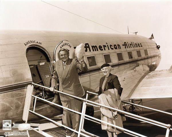 Babe Ruth Retired - Boarding Plane Photograph: Babe Ruth Retired - Boarding Plane Photograph - Bid with utmost confidence from GAA. We have been in business for over 35 years, and pride ourselves on perfect customer service. For more informat