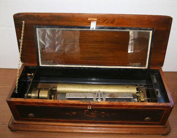 Antique Swiss Music Box Great Museum Piece: Antique Swiss Music Box Great Museum Piece-Thank you for viewing this Item. We hope that you are successful in your bidding. For over 30 years we have given the best possible custom