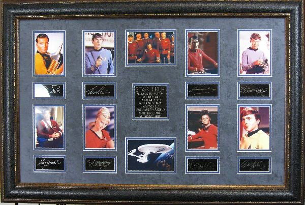 Star Trek - Plate Signatures!: Star Trek Plate Signatures - Thank you for viewing this Item. We hope that you are successful in your bidding. For over 30 years we have given the best possible customer service to our 1000's of repea