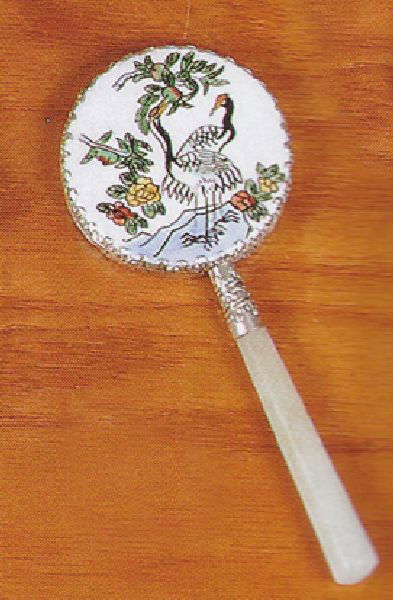 Small Hand Mirror - Contemporary Collectable: Small Hand Mirror - Bid with utmost confidence from GAA. We have been in business for over 35 years, and pride ourselves on perfect customer service. For more informat