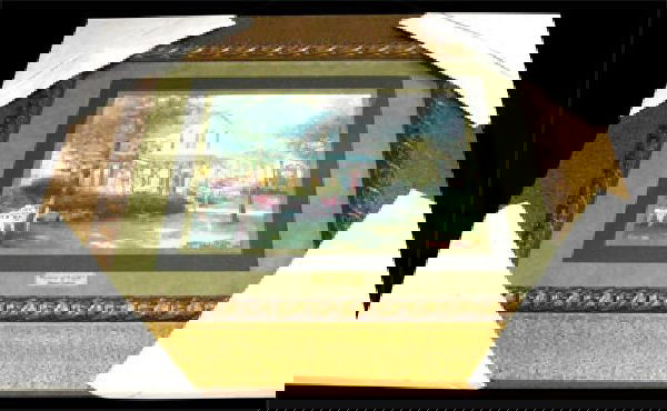 THOMAS KINKADE - Painter of Light - Framed Print: Museum Framed Calendar Print - Bid with utmost confidence from GAA. We have been in business for over 35 years, and pride ourselves on perfect customer service. For more informat