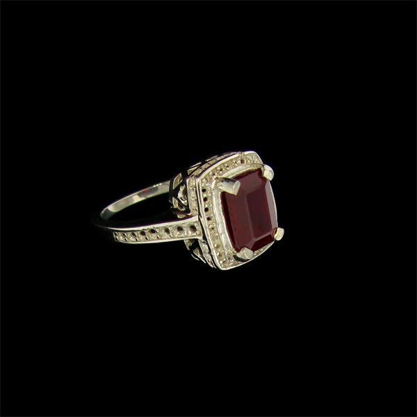 APP: 9.8k 2.91CT Ruby & Sterling Silver Ring: 2.91CT Ruby and Sterling Silver Ring - Appraisal Value: $9.8K - Bid with utmost confidence from GAA. We have been in business for over 35 years, and pride ourselves on perfect customer service. For mo