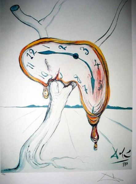 SALVADOR DALI Tearful Soft Watch Print, Limited Edition: SALVADOR DALI: Tearful Soft Watch Print - Bid with utmost confidence from GAA. We have been in business for over 35 years, and pride ourselves on perfect customer service. For more informat