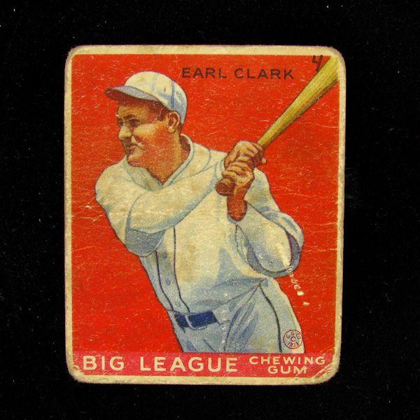 Earl Clark #57 BP $30-$165 Goudey Baseball Card: Earl Clark #57 BP $30-$165 Goudey Baseball Card - Bid with utmost confidence from GAA. We have been in business for over 35 years, and pride ourselves on perfect customer service. For more informat