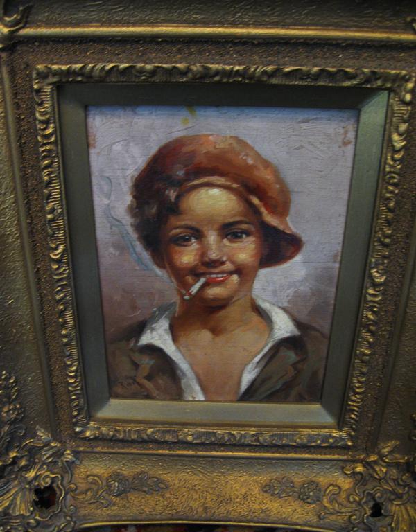 Rossi Oil on Board: Rossi Oil on Board - Thank you for viewing this Item. We hope that you are successful in your bidding. For over 30 years we have given the best possible customer service to our 1000's of repeat buyers
