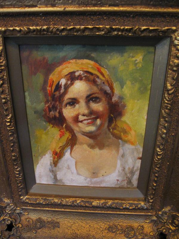 Rossi Oil on Board: Rossi Oil on Board - Thank you for viewing this Item. We hope that you are successful in your bidding. For over 30 years we have given the best possible customer service to our 1000's of repeat buyers