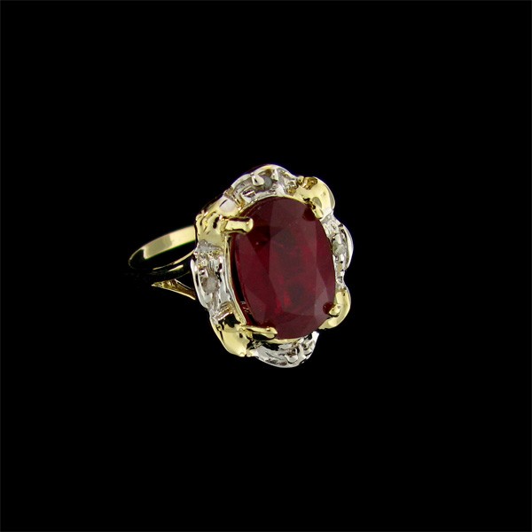 APP: 9.8k 14 kt. Gold, 4.76CT Ruby & Diamond Ring: 14 kt. Gold, 4.76CT Ruby and Diamond Ring - Appraisal Value: $9.7K - Bid with utmost confidence from GovernmentAuction.com. We have been in business for over 35 years, and pride ourselves on perfect c