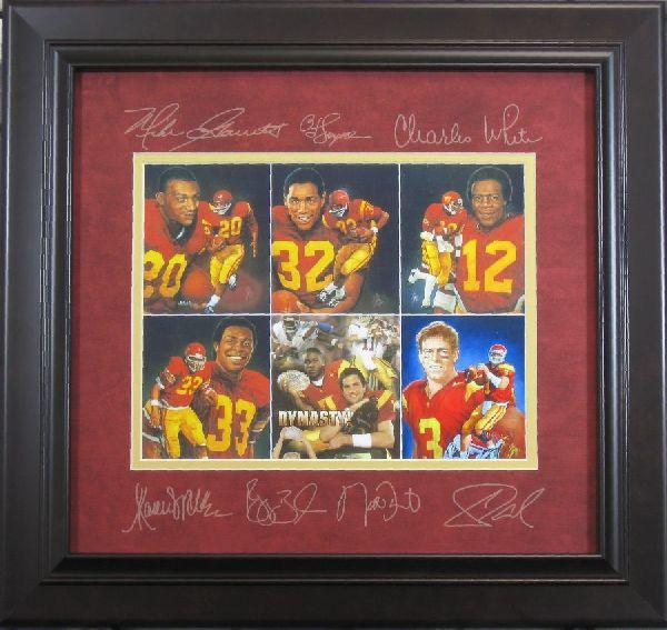 USC Heisman Trophy Winners - Plate Signatures: USC Heisman Trophy Winners - Thank you for viewing this Item. We hope that you are successful in your bidding. For over 30 years we have given the best possible customer service to our 1000's of repea