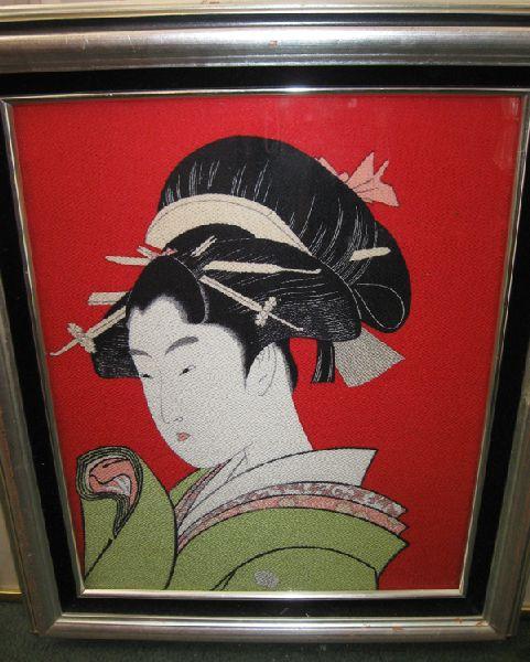 Vintage Chinese Wall Art: Vintage Chinese Wall Art - Thank you for viewing this Item. We hope that you are successful in your bidding. For over 30 years we have given the best possible customer service to our 1000's of repeat