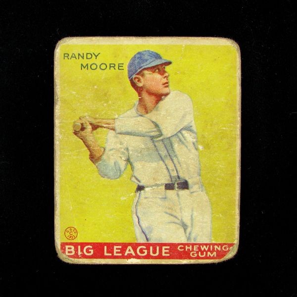 Randy Moore #69 BP $30-$165 Goudey Baseball Card: Randy Moore #69 BP $30-$165 Goudey Baseball Card - Bid with utmost confidence from GovernmentAuction.com. We have been in business for over 35 years, and pride ourselves on perfect customer service.