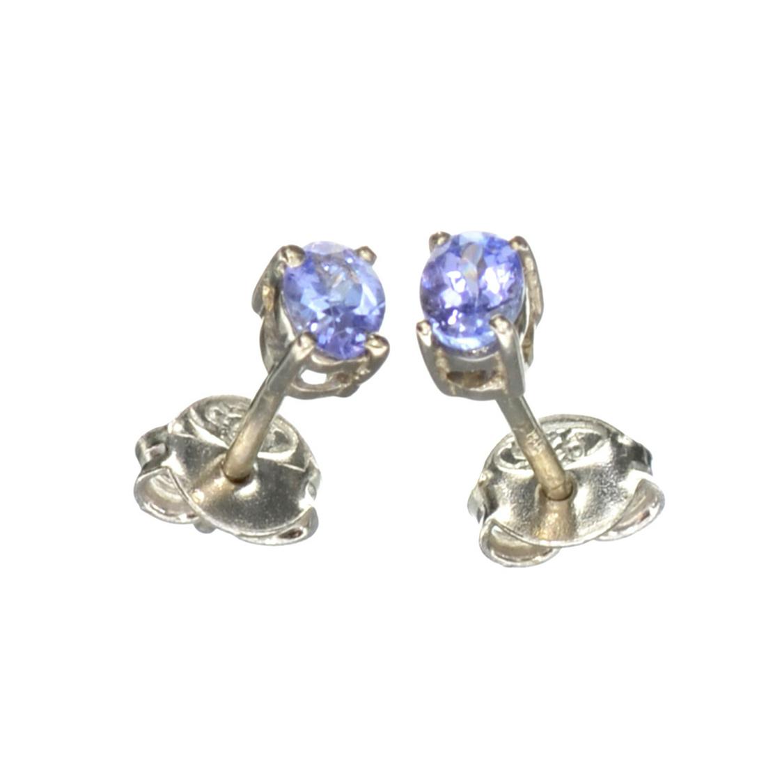 APP: 0.6k Fine Jewelry Designer Sebastian 0.30CT Oval: Gov. File: K-08527 Fine Jewelry Designer Sebastian 0.30CT Oval Cut Tanzanite And Sterling Silver Earrings Retail Replacement Value:$0.5K Asset Type: Earrings Shipping: $19.95
